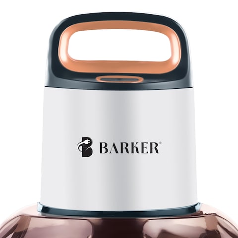 Barker Stainless Steel Chopper 4 Liter 2 Speeds - White