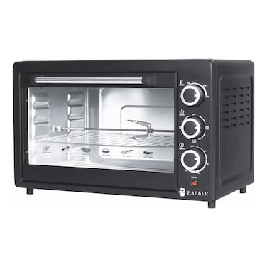 فرن كهرباء باركر 40 لتر مع شواية - أسود