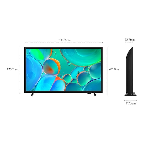 SAMSUNG LED TV 32 UA32H5000F SM RC