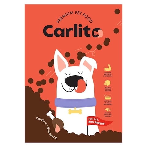 Carlito Adult Dog Dry Food - 1.5Kg