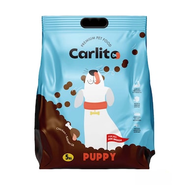 طعام جاف للجراء كارليتو - 5 كجم