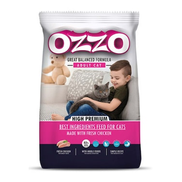 طعام جاف للقطط البالغة اوزو - 4 كجم