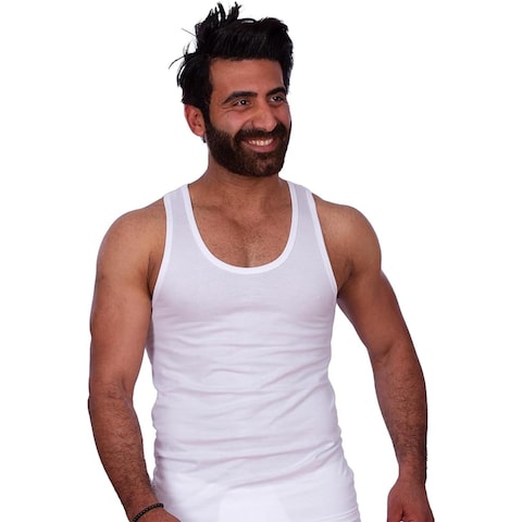 تي شيرت رجالي - مقاس 3XL - أبيض