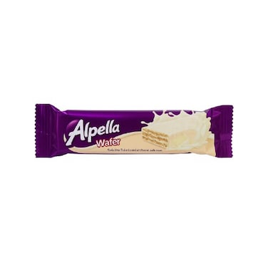 Alpella White Chocolate Coated Wafer - 20 gm