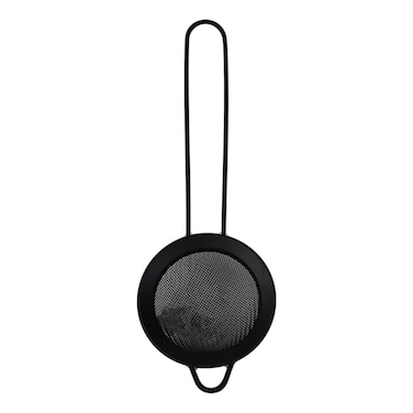 مصفاة ستانلس ستيل - 7 سم - اسود