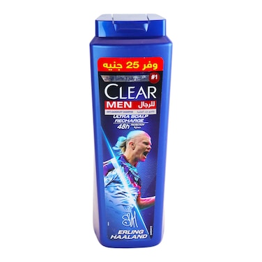 Clear Erling Haaland Anti-Dandruff Shampoo for Men - 600ml
