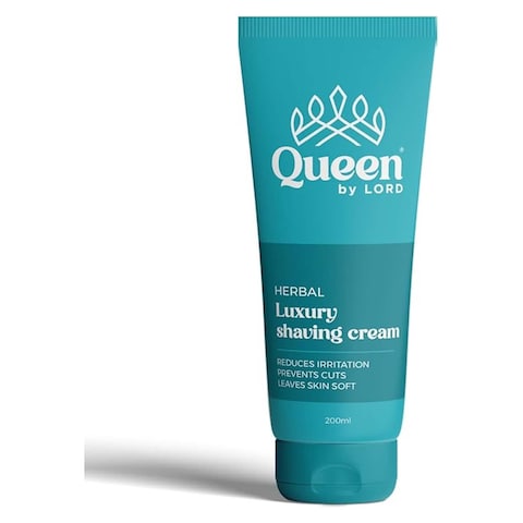 Queen Shaving Cream Herbal for Sensitive Skin - 200ml