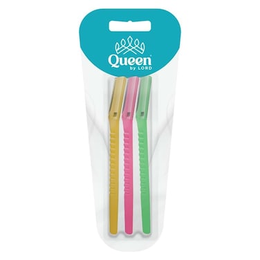 ماكينة تشذيب الحواجب كوين - 3 قطع