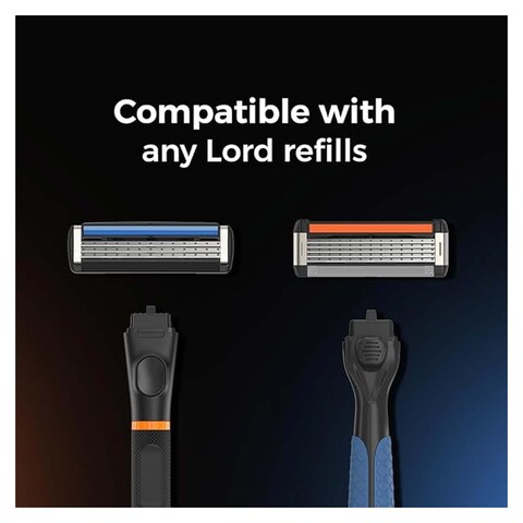 Lord Horus 5 Blade Men&rsquo;s Razor + 4 Cartridges