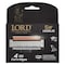 Lord Horus 5 Blade Men&rsquo;s Razor + 4 Cartridges
