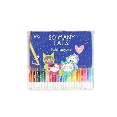 ألوان شمع ام اند جي سو ماني كاتس - 12 لون - AGMX4336