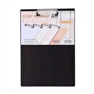 Yassin Wooden Clipboard