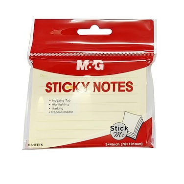 M&amp;G Sticky Notes - 76 x 101 mm - YS-454