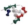 M&amp;G Colorful Push Pins - 35 Pieces - ABS916DP