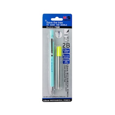 M&amp;G Mechanical Pencil - 2mm + Pencil Leads - AMP0653