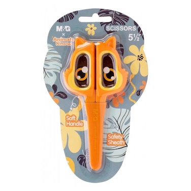M&amp;G Animals Kids Scissors - Assorted Color - ASS913N8