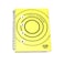 Yassin 4 Rings Spiral Notebook - 152 Sheets Size A5 - Assorted Colors