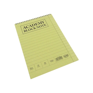 بلوك نوت سلك ياسين اكاديمي - 70 ورقة