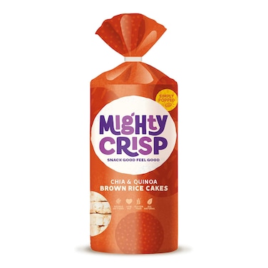 كعكة أرزمايتى كرسب بني بالشيا والكينوا - 106 جرام