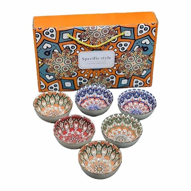 Decorative Bowl Set - 6 Pieces