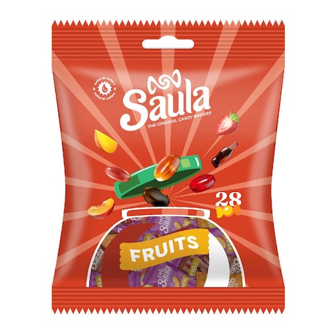 Saula Fruits Candies - 28 Pieces