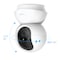 TP-Link Tabo Home Security Camera Wi-Fi Pan/Tilt 1080 Pixels - White - TC70