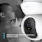 TP-Link Tabo Home Security Camera Wi-Fi Pan/Tilt 1080 Pixels - White - TC70