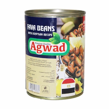 فول اجواد المدمس بالوصفة المصرية - 400 جرام