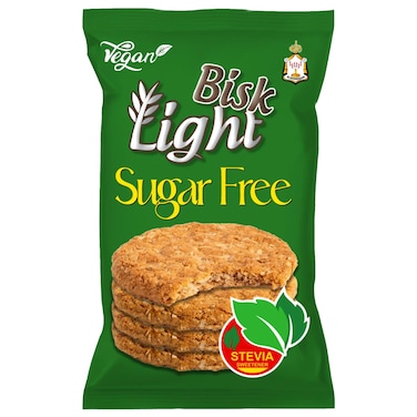 Light Bisk Biscuits with Whole Wheat Flour and Oats Sugar Free