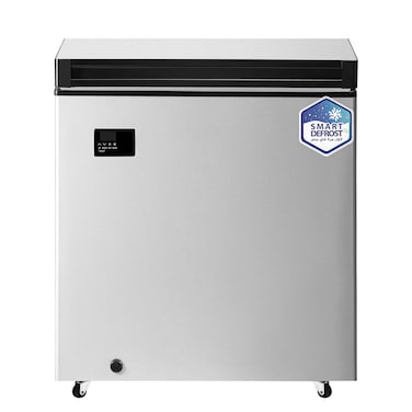 ديب فريزر أفقي يونيون اير ديجيتال ديفروست 145 لتر - ستانلس ستيل - UC200VVADH