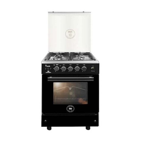 Unionaire i-Cook Gas Cooker 4 Burners 60 Cm Digital - Stainless Steel - C66SSGC447IFDSC2W