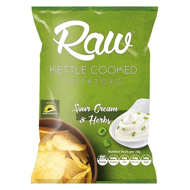 رقائق البطاطس رو بالكريمة الحمضية و الأعشاب - 40 جرام