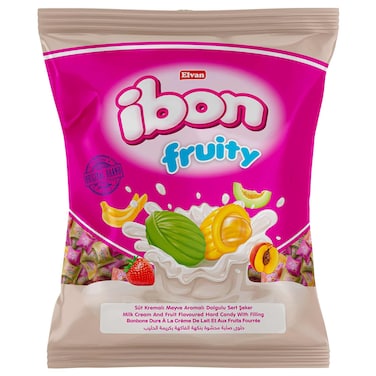 Elvan Ibon Fruity Milk Filling Candy - 105 gm