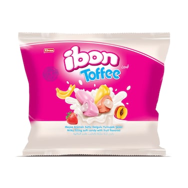 حلوى ايبون المحشوة بكريمة الحليب بطعم الفاكهة - 300 جرام
