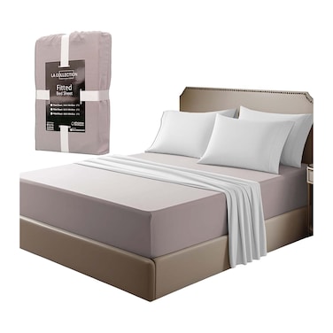 LC BED SHEET FITTED 120*200 OFWHT