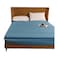 LC BED SHEET FITTED 120*200 LBLUE