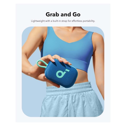 Anker SoundCore Select 4 Go Wireless Bluetooth Speaker - Blue