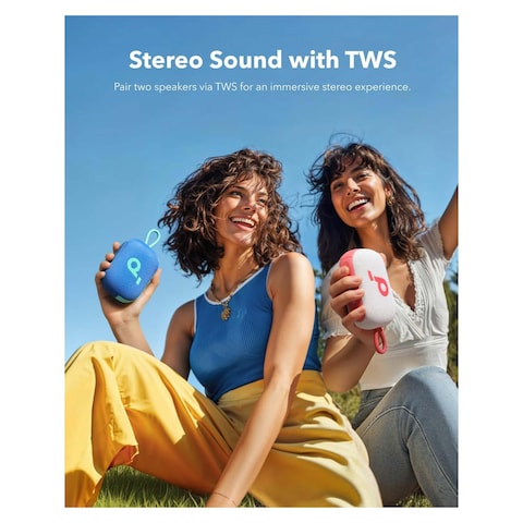 Anker SoundCore Select 4 Go Wireless Bluetooth Speaker - Blue