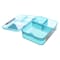 Zigzag Lunch Box - 1.65 Liter - Turquoise