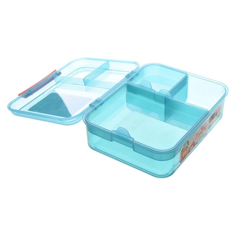 Zigzag Lunch Box - 1.65 Liter - Turquoise