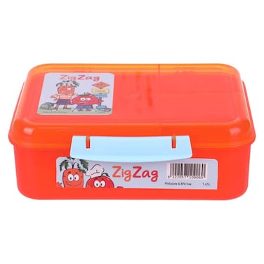 لانش بوكس زيج زاج - 1.65 لتر - برتقالي