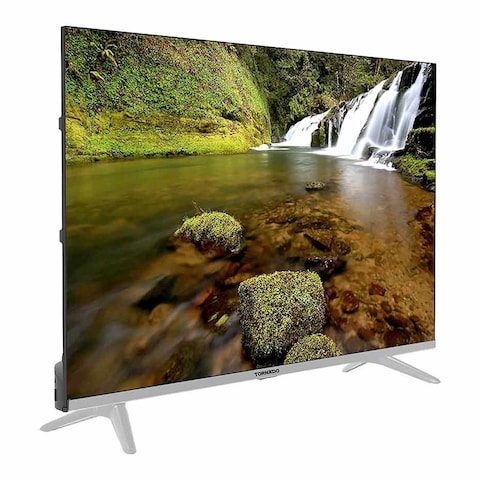 تليفزيون تورنيدو 43 بوصة 4K فائق الدقة سمارت بدون فريم بريسيفر داخلي - 43EA5300E