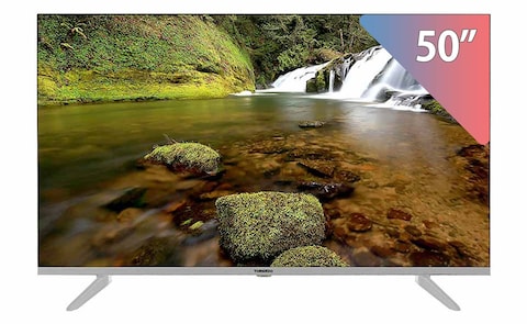 تليفزيون تورنيدو 50 بوصة 4K فائق الدقة سمارت بدون فريم بريسيفر داخلي - 50UA5300E