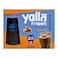 Yalla Frapp It Caramel Frappe 35gm - 10 Sachet + Free Cup