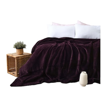 بطانية مورانو قطيفة مصبوغة - 220 * 240 سم