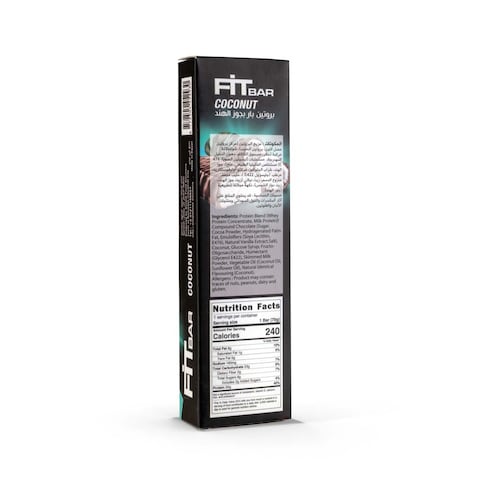 Fit Bar 30% Whey Protein with Coconut - 70 gm