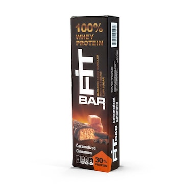 Fit Bar 30% Whey Protein with Caramelized Cinnamon - 70 gm