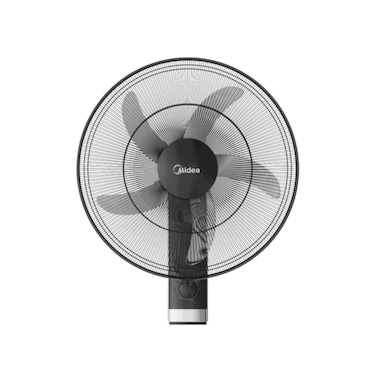 Midea Wall Fan 18 Inch 5 Blades - Black - FW45-25M-BK
