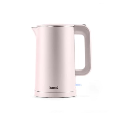 غلاية مياه كهربائية تانك سيف تاتش 1.5 لتر 1500 وات - وردي - GS-EK2417