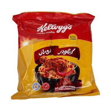 نودلز كيلوجز بطعم الدجاج المقلي الحار- 100 جرام